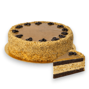 Coffee-nut cake
