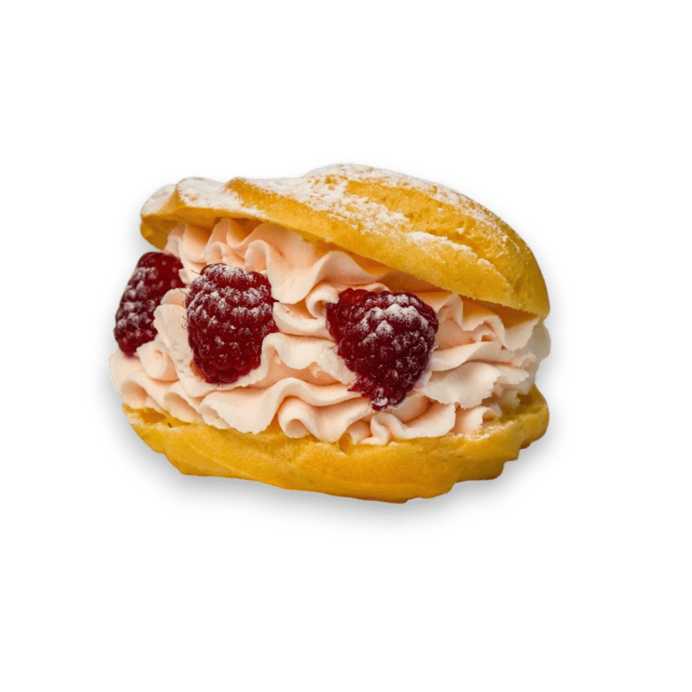 Fruit cream ring pastry