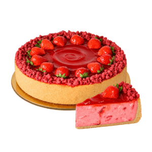 Jahodový cheesecake